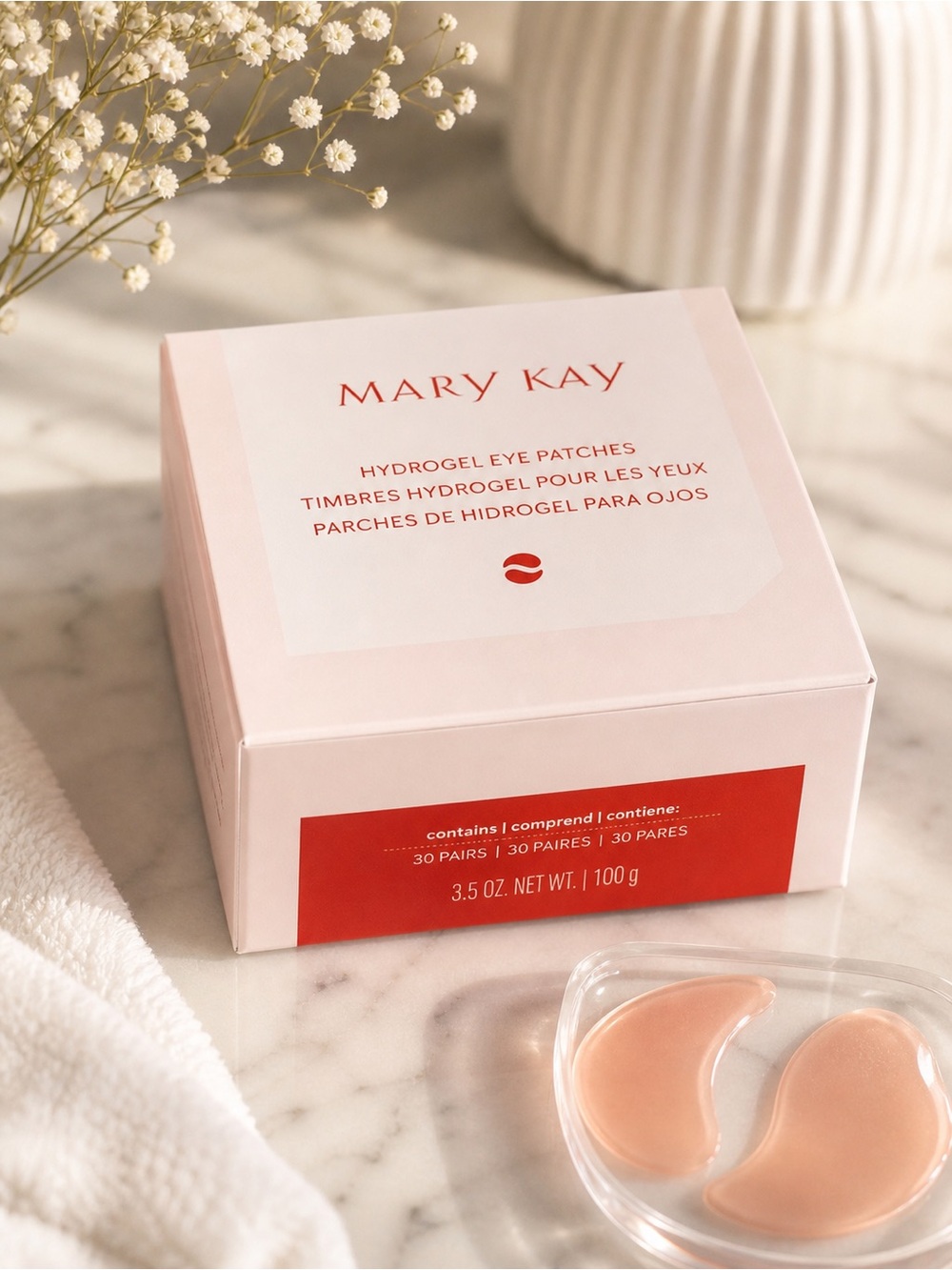 Mary Kay Hydrogel Eye Patches 30 Pairs NEW | Depuff & Hydrate